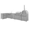 Multifunctional outdoor kitchen cabinet